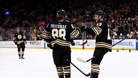 Pastrnak earns hat trick