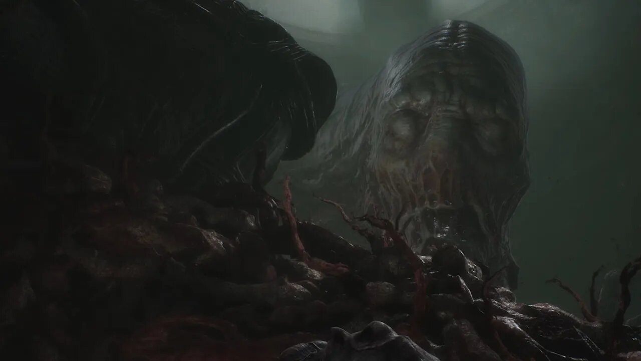 This is a Weird H.R. Giger Inspired Horror Game