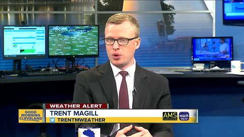 The latest: Cleveland is officially sub-zero and Trent Magill gives an update