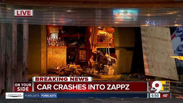 Crash at Zappz Sports Bar in Loveland leaves at least 2 injured