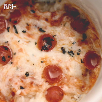 Pizza in a Mug – WIDE OPEN EATS [SQUARE]
