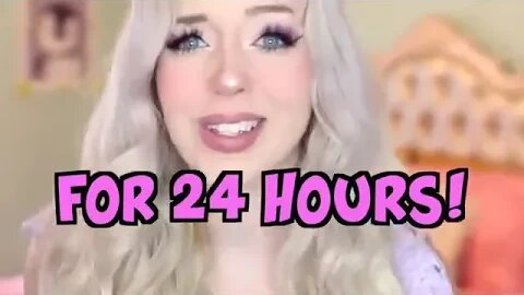 Lyssy Noel I ONLY TRIED PINK FOODS FOR 24 HOURS Reuploaded