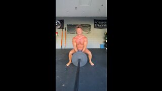 Landmine/Plank Superset