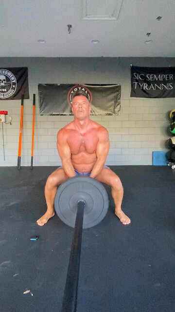 Landmine/Plank Superset