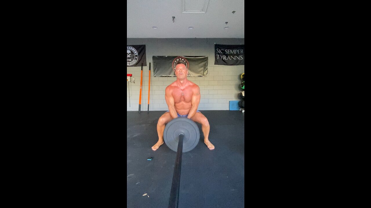 Landmine/Plank Superset