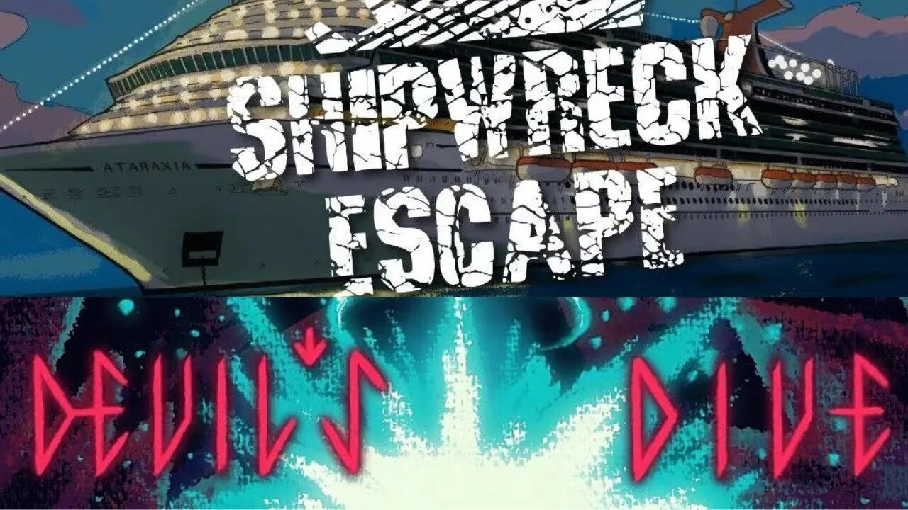 Take a Dive But Don't Drown in the Wreckage! | Shipwreck Escape and Devils Dive First Impressions