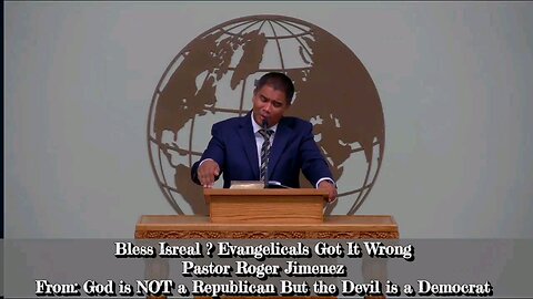 Bless Isreal ? Evangelicals Got It Wrong | Pastor Roger Jimenez