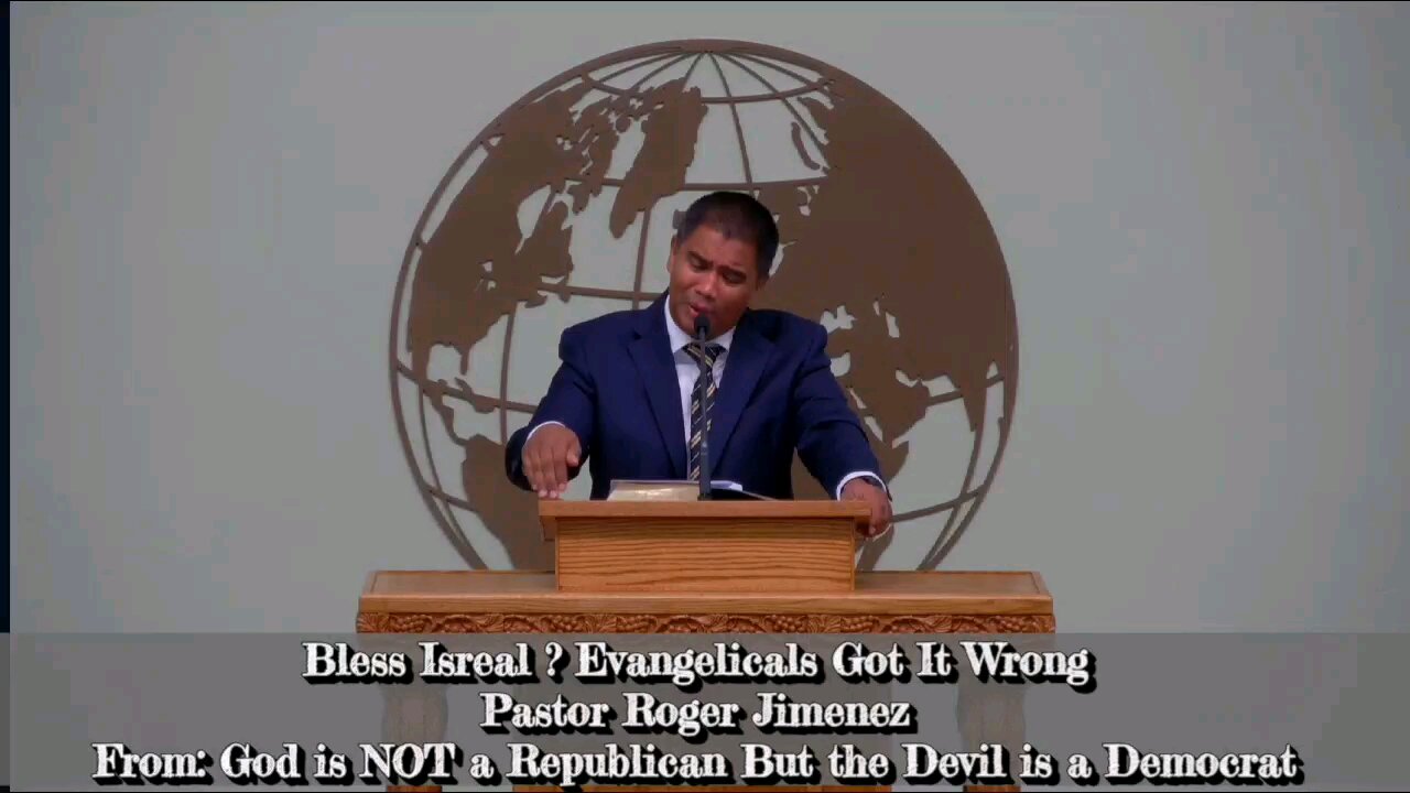 Bless Isreal ? Evangelicals Got It Wrong | Pastor Roger Jimenez