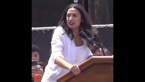 AOC Reaches A New Level Of Mental Libtardation At Bronx Rally