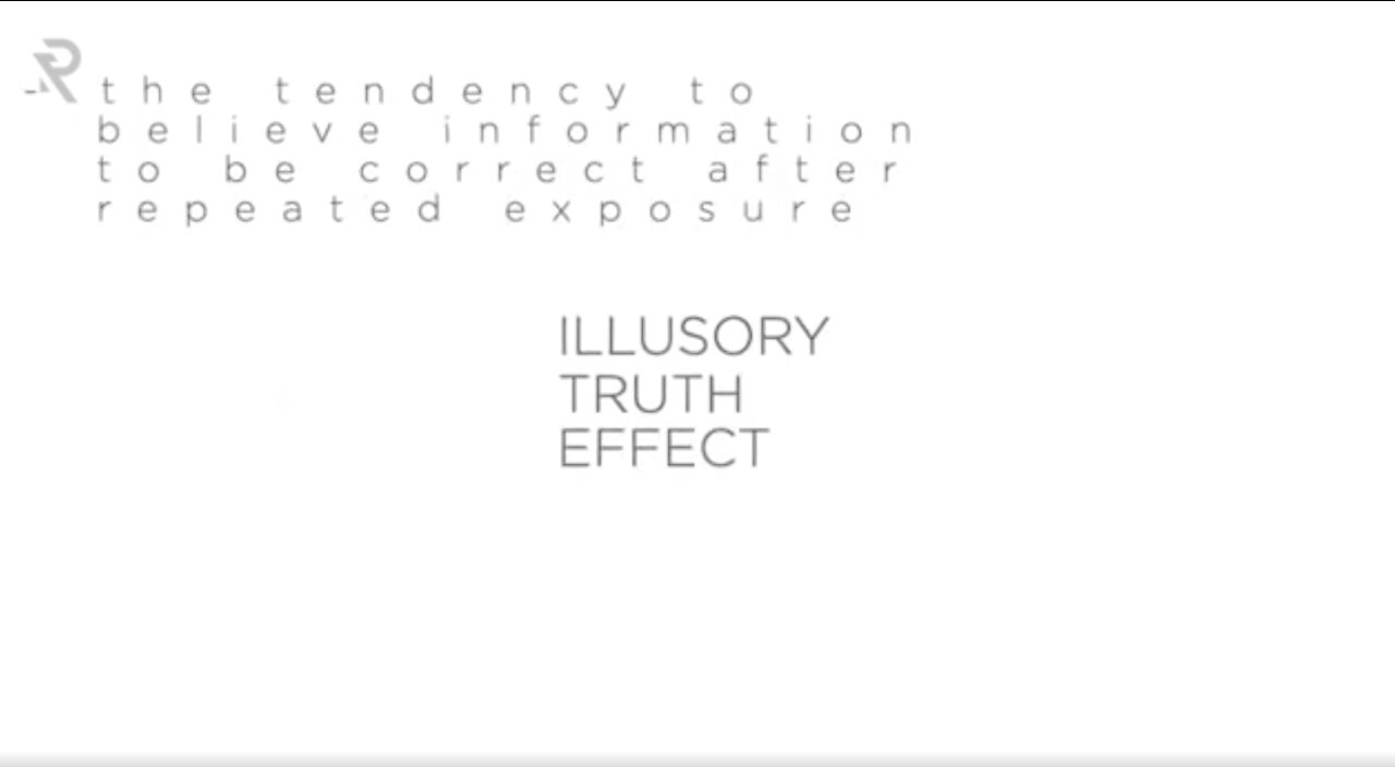 Illusory Truth Effect