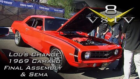 Supercharged Pro-Touring 1969 Camaro "Lou's Change" SEMA Thrash Video V8TV