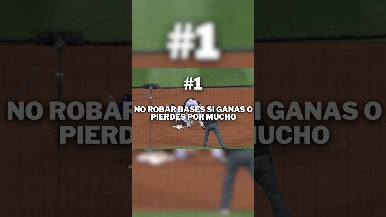 Las Reglas No Escritas Del Beisbol | Pt1