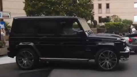 V12 Brabus 800 G65 SOUND in Monaco [4k 60p]