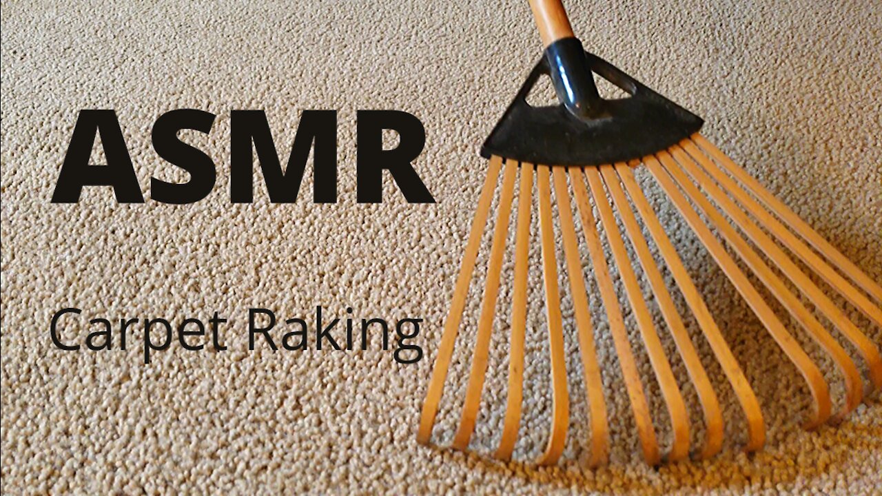 Aggressive Carpet Raking | No Talking | ~ ASMR ~