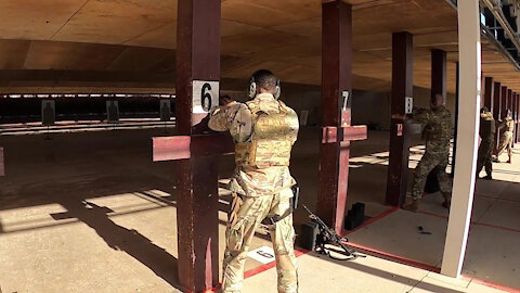 Defenders take part in combat arms training - BROLL