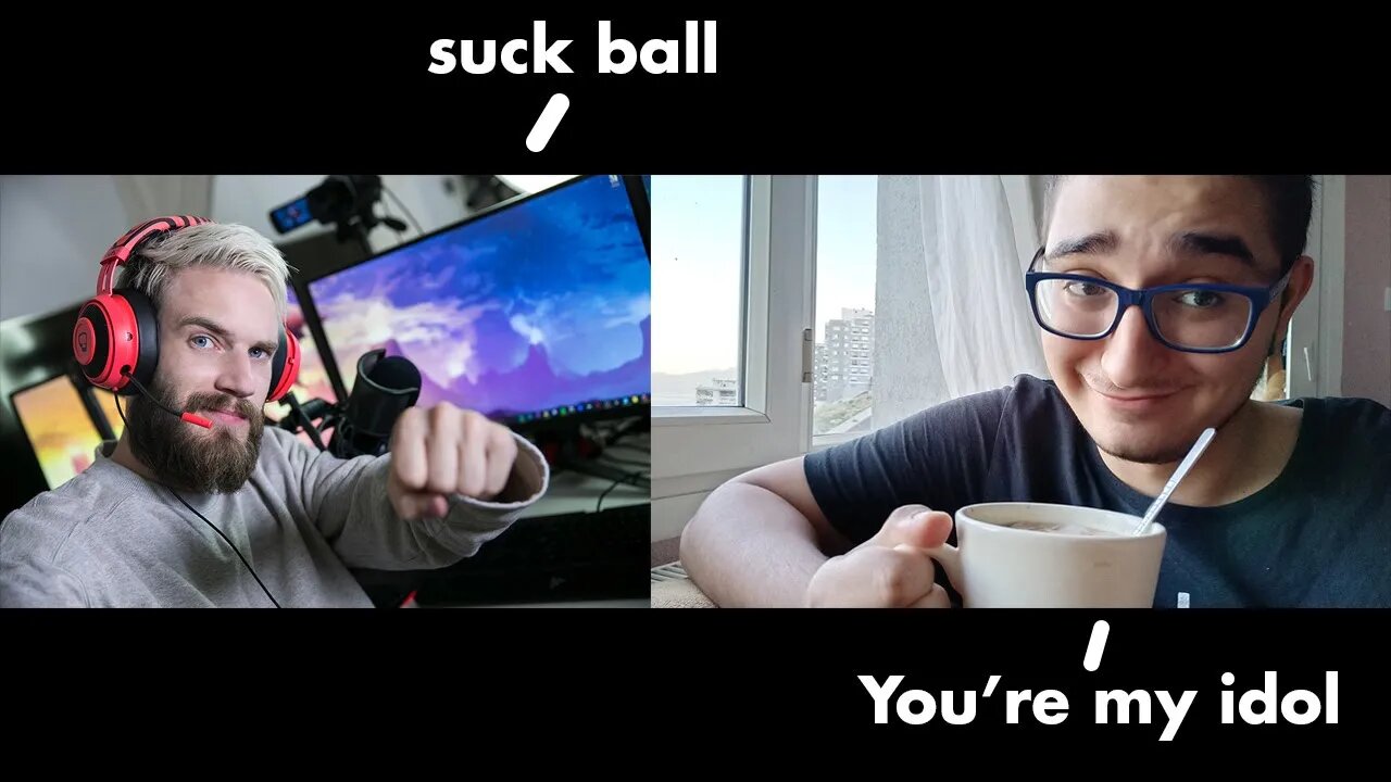 how i talked to my idol Pewdiepie!
