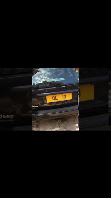 16th OCT number plate