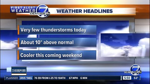 Tuesday 5:30 a.m. forecast