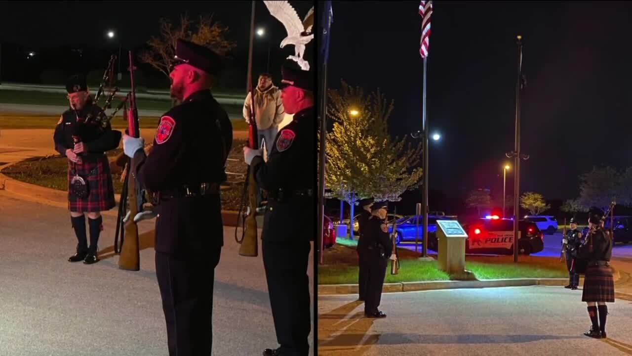 Honoring law enforcement with music