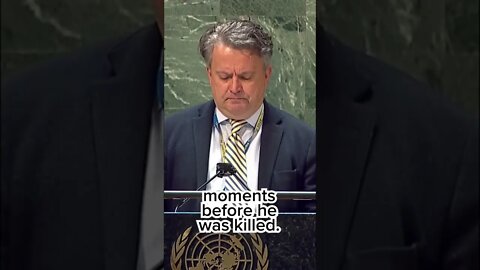 Ukraine Ambassador reads text convo of killed Russian soldier and his mom