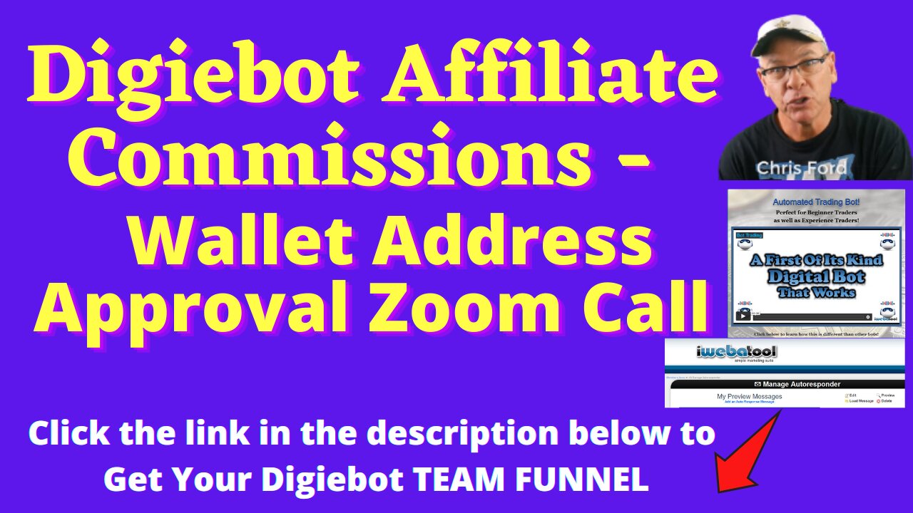 Digiebot Affiliate Commissions - Live Zoom Call for Wallet Approval