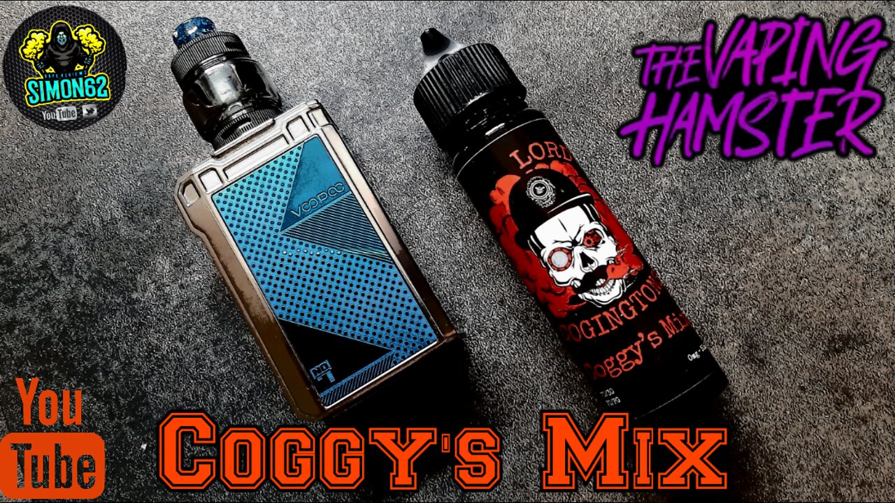 LORD COGINGTON'S /COGGY'S MIX E-LIQUID REVIEW #vapinghamster#lordcogingtons 🔞