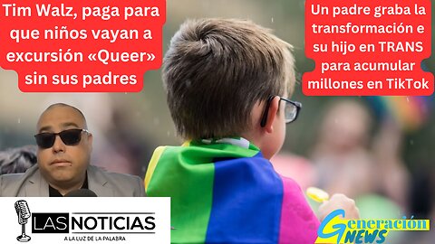 Un padre graba la transformación e su hijo en TRANS para acumular millones en TikTok