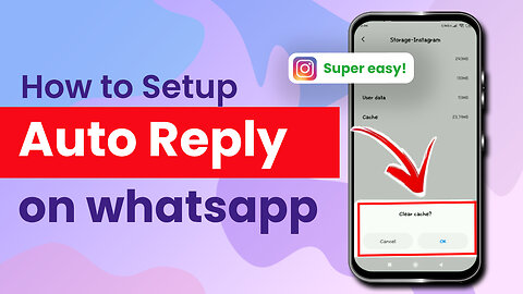 How to set up auto reply on WhatsApp