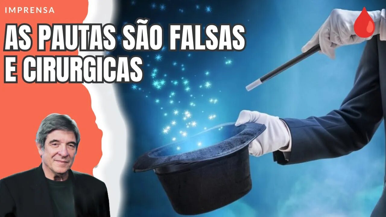 As pautas são falsas e cirúrgicas