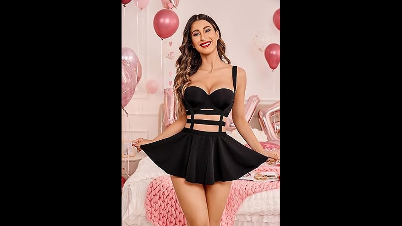 Falda sexy para mujer, falda con tirantes, falda plisada corta con tirantes. Acerca de este artículo ✿ Material: la falda para mujer está hecha de 95% poliéster y 5% spandex, el material es tela de alta calidad, suave, liviana y agradable al tacto, c