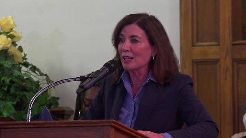 New York Governor Hochul attends interfaith prayer service