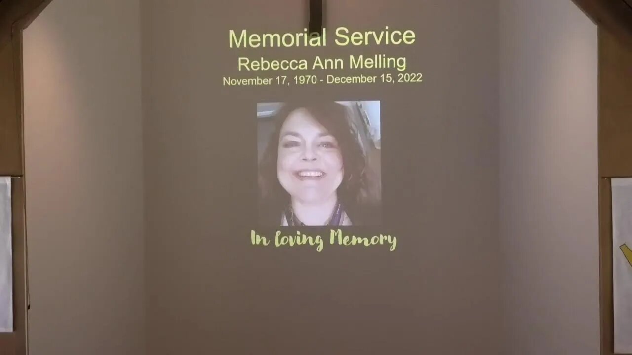 Rebecca Melling Memorial January 21, 2023