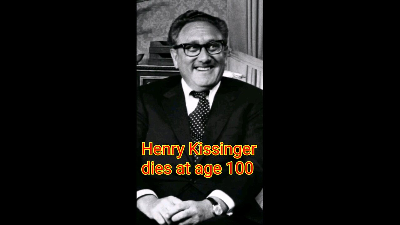 Henry Kissinger is Died