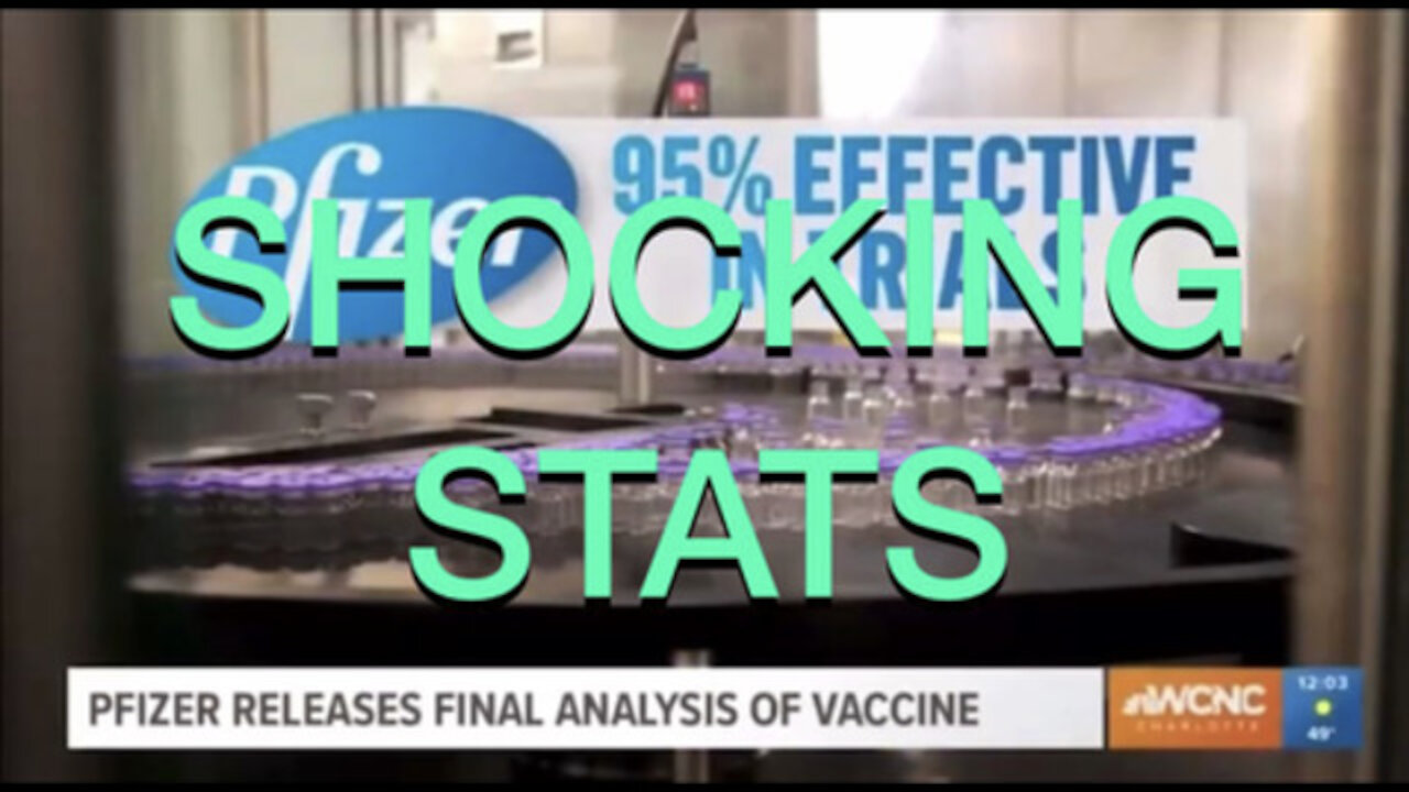 COVID VAC STATS! SHOCKING!