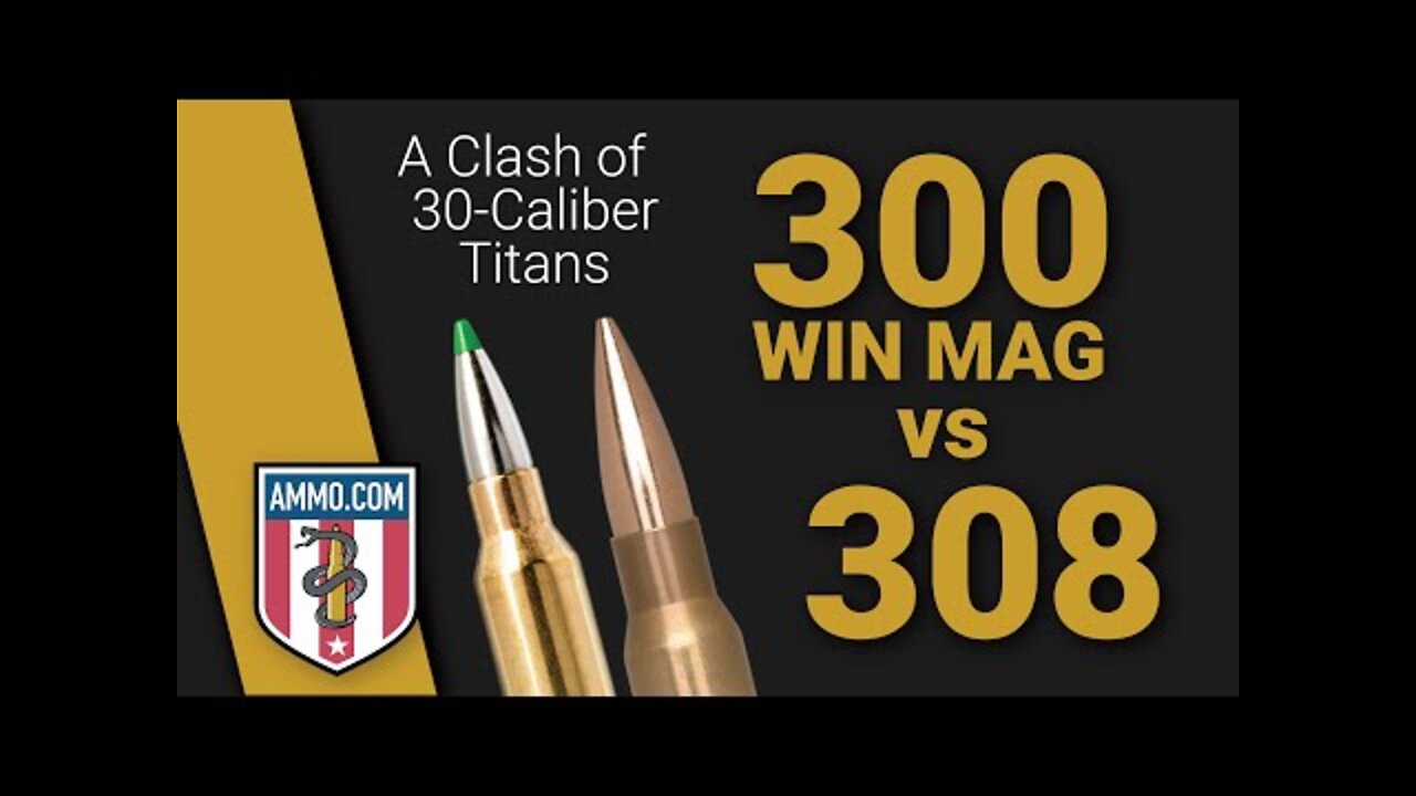 300 Win Mag vs 308 Caliber Comparison: A Clash of 30-Caliber Titans