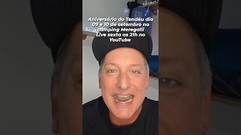 live sexta 18/08 as 21 h sobre encontro do Tendėu no Meregali dia 09 e 10 de setembro de 2023