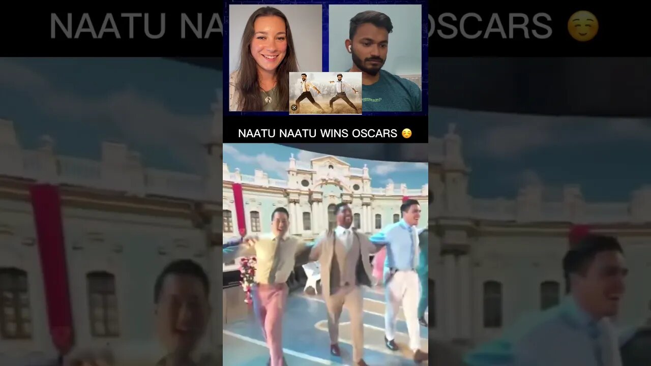 NAATU NAATU WINS OSCARS!#naatunaatu #oscars #rrr #ntr