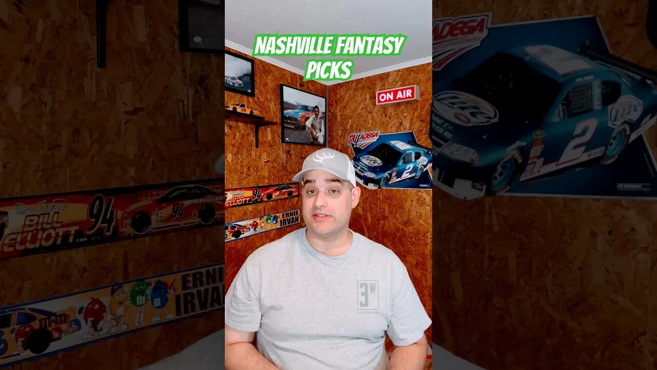 Nashville Fantasy Picks #nascar #nashville