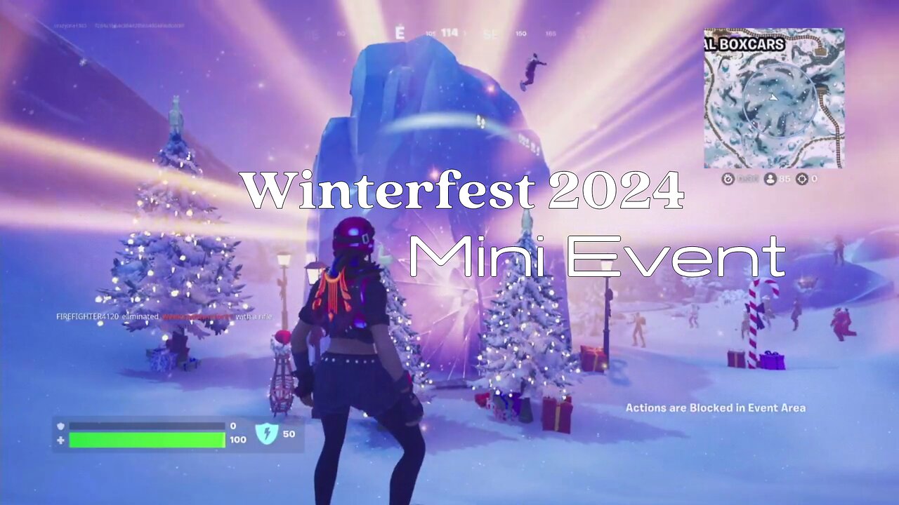 Winterfest Event 2024 (Warning: commercial music is muted on accident)