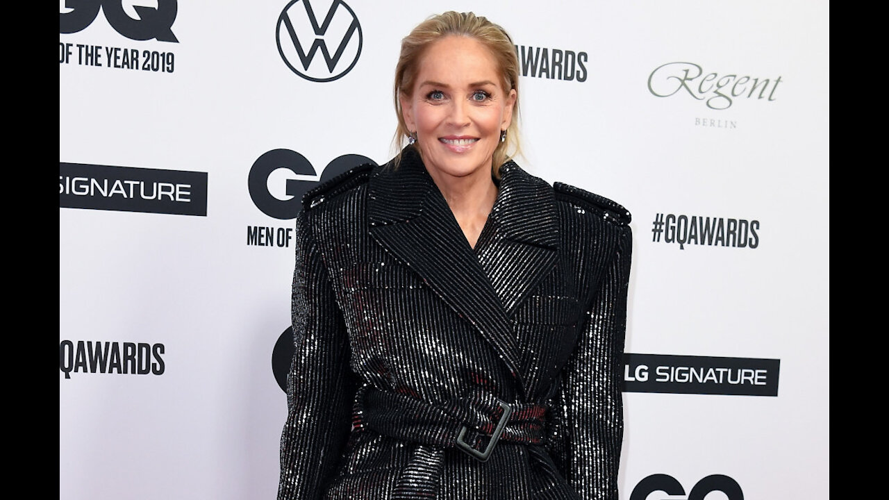 Sharon Stone receives first dose of COVID-19 vaccination