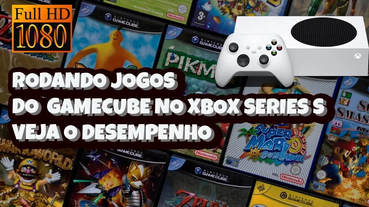 Rodando Jogos do Gamecube no Xbox Series S Veja o Desempenho