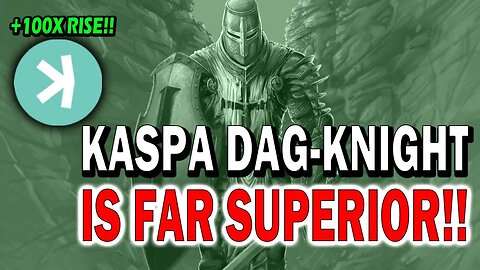 KASPA HOLDERS!! DAG-KNIGHT PROTOCOL IS ONE OF A KIND!! OTHER DAGS CAN'T COMPARE!!