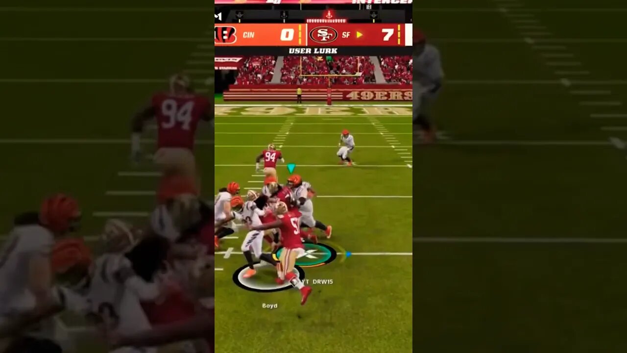 This might be the worst throw in Madden History…..