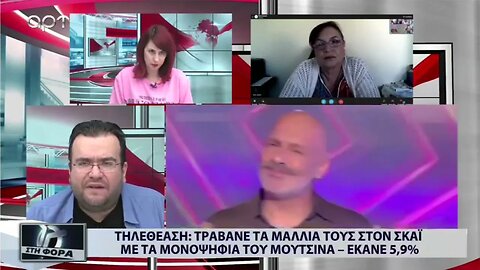 Τηλεθέαση: Τραβάνε τα μαλιά τους στον Σκάι με τα μονοψήφια του Μουτσινα, έκανε 5,9% (ΑΡΤ,16/11/2022)