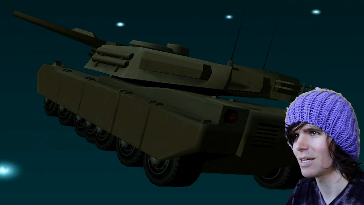 SPACE TANK (Tank Chase in GTA)