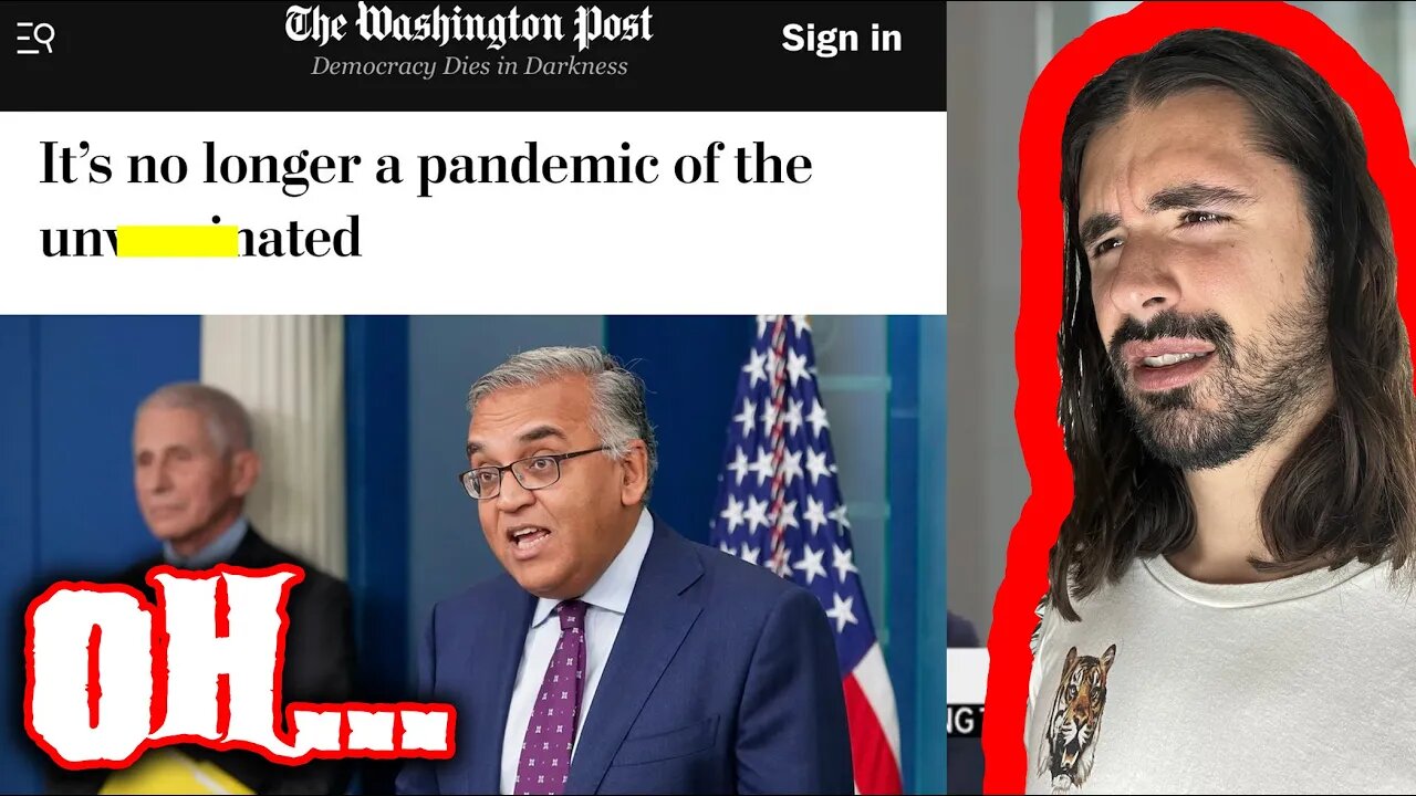 Washington Post: “It’s No Longer A Pandemic Of The Unvac*inated”! & Kanye w/ Fuentes.