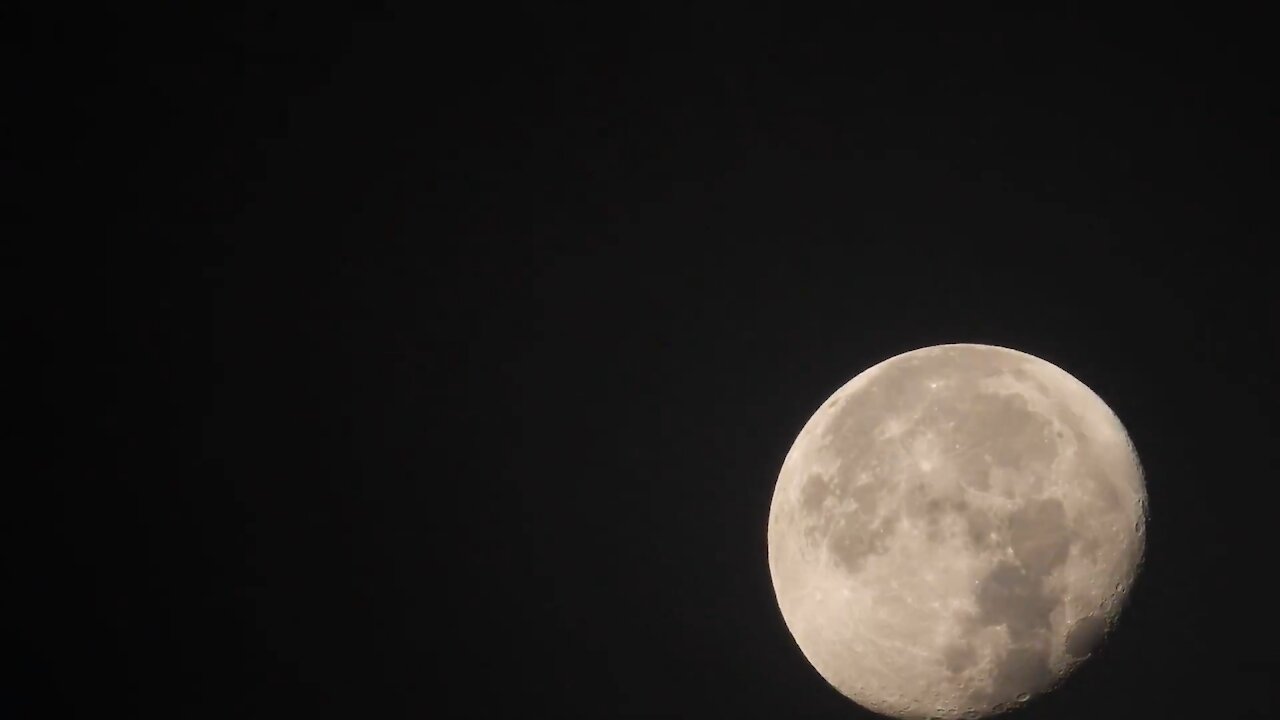 Quick moon time lapse