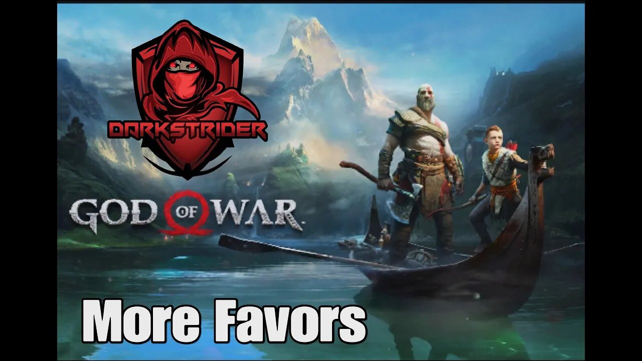 God of War 2018- More Favors