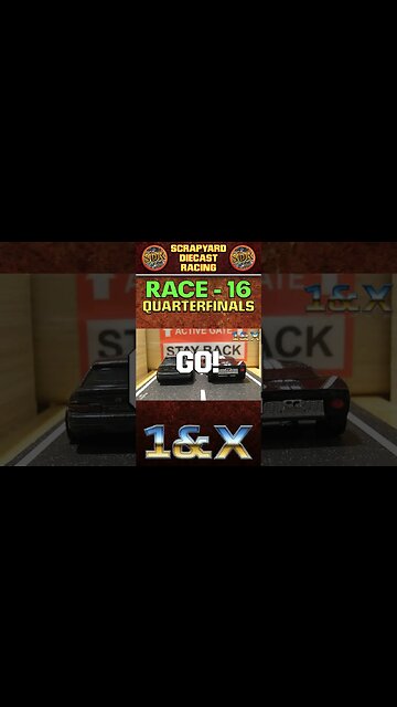 Ford GT40 VS Nissan Silvia | Quarterfinals | Diecast Racing Tournament #shorts