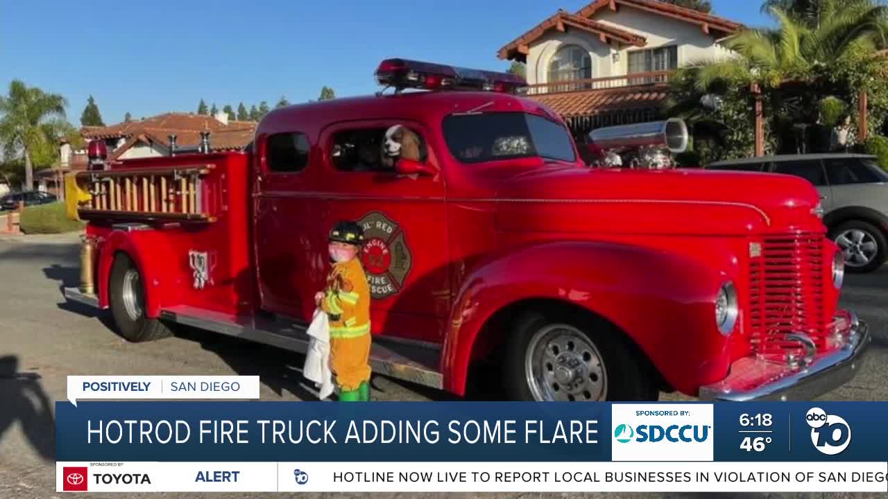 San Diego man adds flare to special events tricked out truck -- and there's no charge